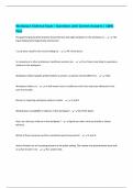 Workplace Violence Exam &vert; Questions with Correct Answers &vert; 100&percnt; Pass
