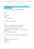 Zscaler EDU 200 - Essentials &ndash; ZDTA Exam 1 &vert; Questions with Correct Answers &vert; 100&percnt; Pass