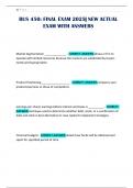 BUS 450&colon; FINAL EXAM 2025&vert; NEW ACTUAL EXAM WITH ANSWERS