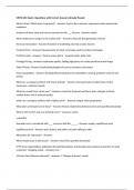 MKTG 361 Exam 4 Questions with Correct Answers Already Passed 
