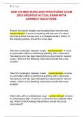 NGN ATI MED SURG 2025 PROCTORED EXAM  2025 UPDATED ACTUAL EXAM WITH  CORRECT SOLUTIONS&period;