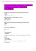 BESC 3010 TEST ONE PREPARATION QUESTIONS WITH COMPLETE SOLUTIONS 