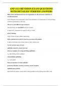ANP 1111 EXAMS BUNDLE&comma; ALL WITH WITH QUESTIONS AND CORRECT ANSWERS 