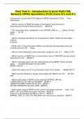 Post Test 4 - Introduction to Joint Multi-TDL Network &lpar;MTN&rpar; Operations JT101 Exam Q&rsquo;s and A&rsquo;s