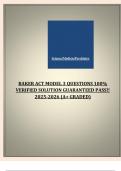 BAKER ACT MODULE 2 QUESTIONS 100&percnt; VERIFIED SOLUTION GUARANTEED PASS&excl;&excl; 2025-2026 &lpar;A&plus; GRADED&rpar; & BAKER ACT MODEL 3 QUESTIONS 100&percnt; VERIFIED SOLUTION GUARANTEED PASS&excl;&excl; 2025-2026 &lpar;A&plus; GRADED&rpar;&period;  PACKAGE DEAL SOLUTION 2025&sol;2026 GUARANTEED PASS&excl;&excl;