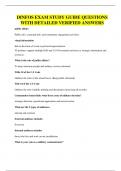 DINFOS EXAMS BUNDLE&comma; ALL WITH WITH QUESTIONS AND CORRECT ANSWERS 