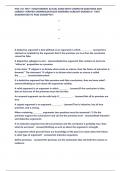 PHIL 101 TEST 1 EXAM NEWEST ACTUAL EXAM WITH COMPLETE QUESTIONS AND CORRECT VERIFIED ANSWERS&lpar;DETAILED ANSWERS&rpar; ALREADY GRADED A&plus; 100&percnt; GUARANTEED TO PASS CONCEPTS&excl;&excl;&excl;
