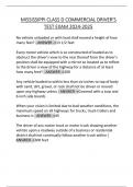 MISSISSIPPI&lowbar;CLASS&lowbar;D&lowbar;COMMERCIAL&lowbar;DRIVER-S&lowbar;TEST&lowbar;EXAM
