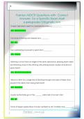 Fashion NOCTI Questions with  Correct  Answers  for a Specific Exam Mail  supergrades12&commat;gmail&period;com 