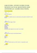 PC707 Module 1 &sol; Comprehensive Study Guide Complete Questions and Correct Detailed Answers  