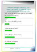 FFA Knowledge Questions with   Correct Answers  for Specific Exam  Mail supergrades12&commat;gmail&period;com 