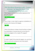 FFA Quiz Bowl Questions with  Correct  Answers  for Specific Exam Mail  supergrades12&commat;gmail&period;com