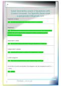 forest biometrics exam 2 Questions with   Correct Answers  for Specific Exam Mail  supergrades12&commat;gmail&period;com 