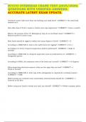 NCCCO OVERHEAD CRANE TEST &lpar;2025&sol;2026&rpar; QUESTIONS WITH VERIFIED ANSWERS&period; ACCURATE LATEST EXAM UPDATE&period;