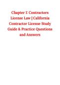 Chapter 1&colon; Contractors License Law &vert; California Contractor License Study Guide & Practice Questions