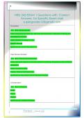 HIEU 242 EXAM 1 Questions with  Correct  Answers  for Specific Exam Mail  supergrades12&commat;gmail&period;com