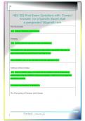 HIEU 322 Final Exam Questions with  Correct  Answers  for a Specific Exam Mail  supergrades12&commat;gmail&period;com 