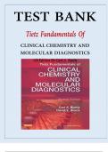Test bank for tietz fundamentals of clinical chemistry and molecular diagnostics 7th edition by carl a burtis