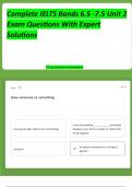 Complete IELTS Bands 6&period;5 -7&period;5 Unit 2 Exam Questions With Expert Solutions&period;
