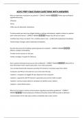 ACHC PREP CNAS EXAM QUESTIONS WITH ANSWERS