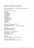 BADM 7140 Business Law Exam 1 questions and answers &colon; &lbrace;LATEST 2025&sol; 2026 UPDATE&rcub; COMPLETE REAL AND AUTHENTIC EXAM &lbrace;100&percnt; CORRECT&rcub; RATED A&plus;&excl;&excl;&excl;&excl;
