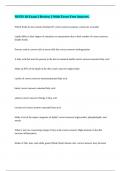 NUFD 10 Exam 2 Review &vert;&vert; With Error-Free Answers&period;
