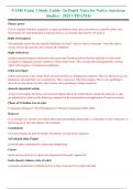 NAMS Exam 2 Study Guide&ndash; In-Depth Notes for Native American Studies &ndash; 2025 UPDATED