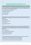 OB&sol;MATERNITY PRACTICE EXAM 2025-2026 ALL THE NURSING ABBREVIATIONS INCLUDED AT THE END