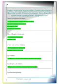 Idaho Pesticide Applicators Certification Exam  Questions with  Correct Answers  for a Specific  Exam Mail supergrades12&commat;gmail&period;com