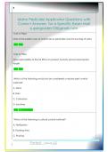 Idaho Pesticide Applicator Questions with   Correct Answers  for a Specific Exam Mail  supergrades12&commat;gmail&period;com