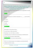 Idaho Pesticide Applicator Quiz Questions with   Correct Answers  for a Specific Exam Mail  supergrades12&commat;gmail&period;com 