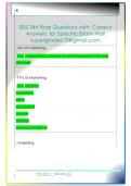 IDIS 344 Final Questions with  Correct  Answers  for Specific Exam Mail  supergrades12&commat;gmail&period;com