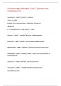 Chemotherapy Certification Exam 53 Questions with Verified Answers&comma;100&percnt;CORRECT