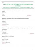 WGU COURSE C836 - FUNDAMENTALS OF INFORMATION SECURITY EXACT EXAM QUESTIONS AND ANSWERS CURRENT SET