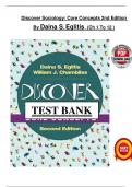 Discover Sociology &ndash; Daina Eglitis &ndash; 5th Edition &ndash; Complete Test Bank &lpar;Chapters 1&ndash;18&rpar;