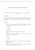 ATI Dosage Calculation Proctored Test Fully Solved Questions with Trusted Answers&comma; Most Accurate A&plus; Review Edition for 2025