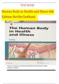 Herlihy&colon; The Human Body in Health and Illness&comma; 6th Edition Test Bank &lpar;Chapter 1-27&rpar;