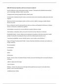 EXER 290 Final Exam Questions with Correct Answers Graded A&plus;