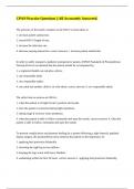 CPAN Practice Questions &vert;&vert; All Accurately Answered&period;