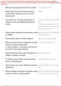 CLINICAL APPLICATION OF PERFUSION EXAM 2024&sol;2025 NEWEST ACTUAL EXAM 2 VERSIONS COMPLETE QUESTIONS WITH DETAILED VERIFIED ANSWERS &lpar;100&percnt; CORRECT ANSWERS&rpar; &sol;ALREADY GRADED A&plus;