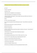 NCP-National Check Professional Certification Exam Questions and Answers Graded A&plus;