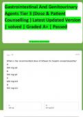Gastrointestinal And Genitourinary Agents &rcub;  Tier 3 &vert;  &lpar;Dose & Patient Counselling &rpar; &vert;   Latest Updated Version