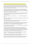 CHDA Domain 1 &lpar;Business Needs Assessment&rpar; Exam Questions and Answers Solved Correctly 