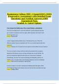 Rasmussen College MDC 2 Exam 1&comma;2&comma;3& 4 Study Package with Exam Questions and Answers&lpar;2025&sol;2026&rpar;Graded A&plus;&period;