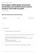  CNA Chapter 2 EXAM &vert;2025 Update &vert;130 Actual Exam Set Questions And Verified Answers &lpar;Correct solutions&rpar; &vert; Get It 100&percnt; Accurate&excl;&excl;