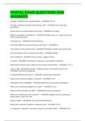 POSTAL EXAM QUESTIONS AND ANSWERS
