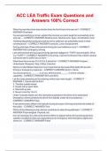 ACC LEA Exam Package Deal 