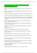 Missouri Permit Test &ndash; 2024 &vert;&vert; QUESTIONS WITH UPDATED SOLUTIONS&excl;&excl;
