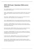 HNG 504 Exam 1 Questions With correct Answers