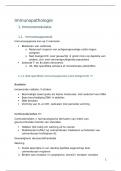 Volledige samenvatting - Immunopathologie